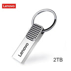Lenovo - Mini clé USB 2TO en métal Haute Vitesse + Adaptateur Type-C OFFERT