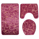 Set de 3 Tapis de Bain Ultra Doux & Antidérapants