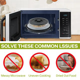 Cloche pour Micro-Ondes 2 en 1 Pliable