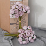 Bouquet Pivoines Fleurs artificielles