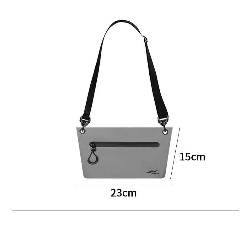 Sac Étanche 2L pour Femme – Sac Bandoulière PVC Imperméable pour Plage et Natation
