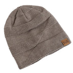 Bonnet décontracté doublé de fourrure - Modèle Mixte