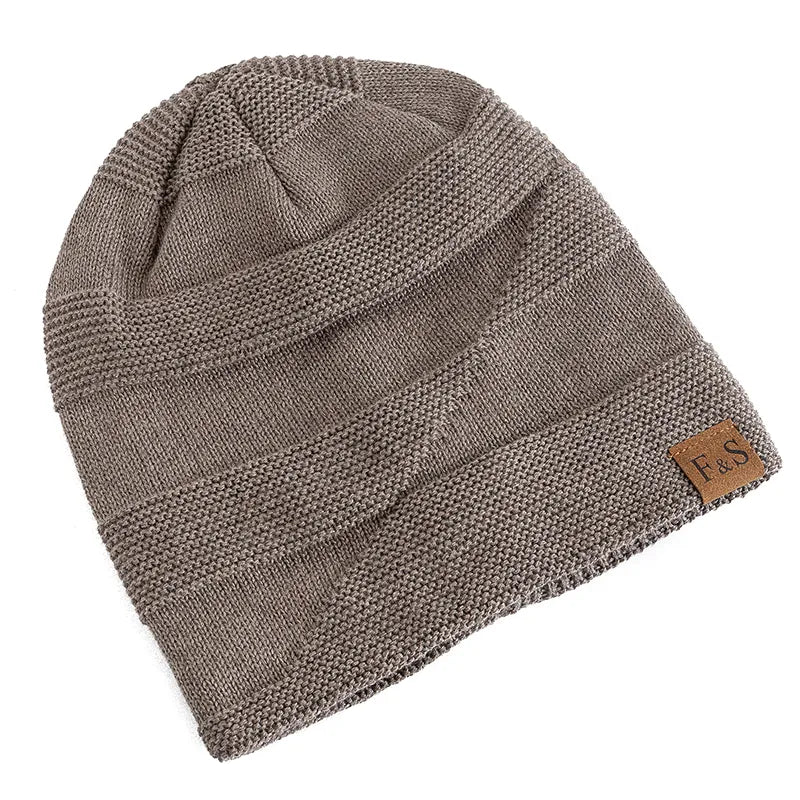 Bonnet décontracté doublé de fourrure - Modèle Mixte