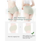 Lot de 5 Culottes Taille en Coton - Ventre Plat & Push-up Fessier