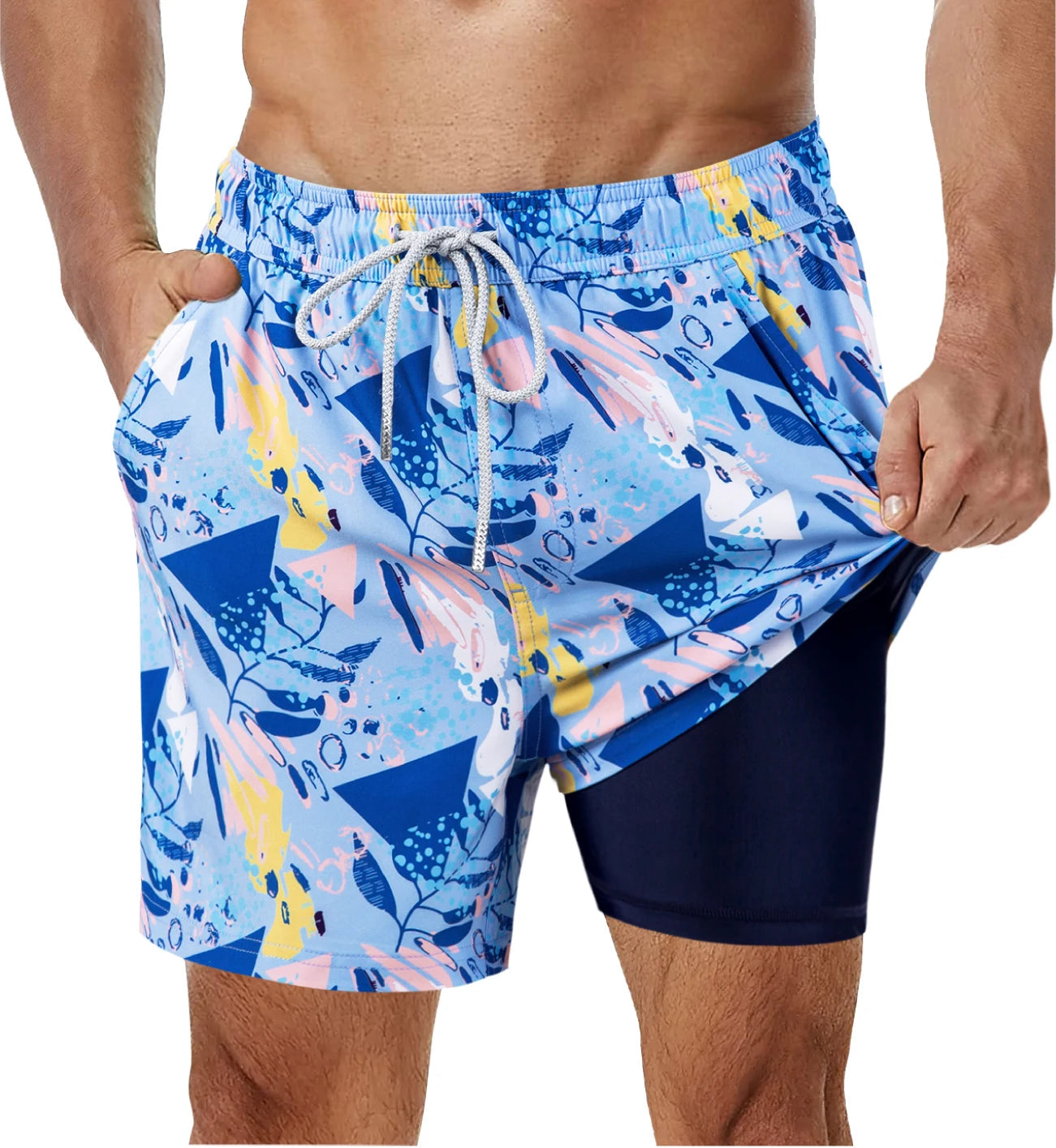 Maillot de Bain avec doublure de compression intégrée