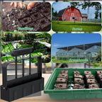 Presse-mottes de jardinage manuel pour semis
