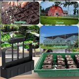 Presse-mottes de jardinage manuel pour semis