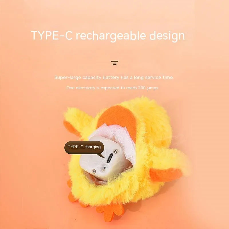 Poussin remuant - Jouet intéractif rechargeable pour Chat