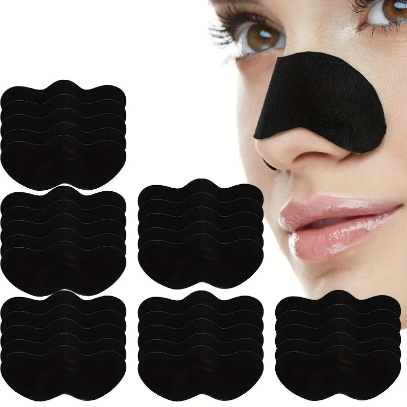 100x Patch Nez Anti-Points Noirs – Nettoyage Profond