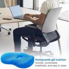 Coussin de Chaise en Gel Nid d’Abeille – Confort Rafraîchissant pour Maison et Bureau