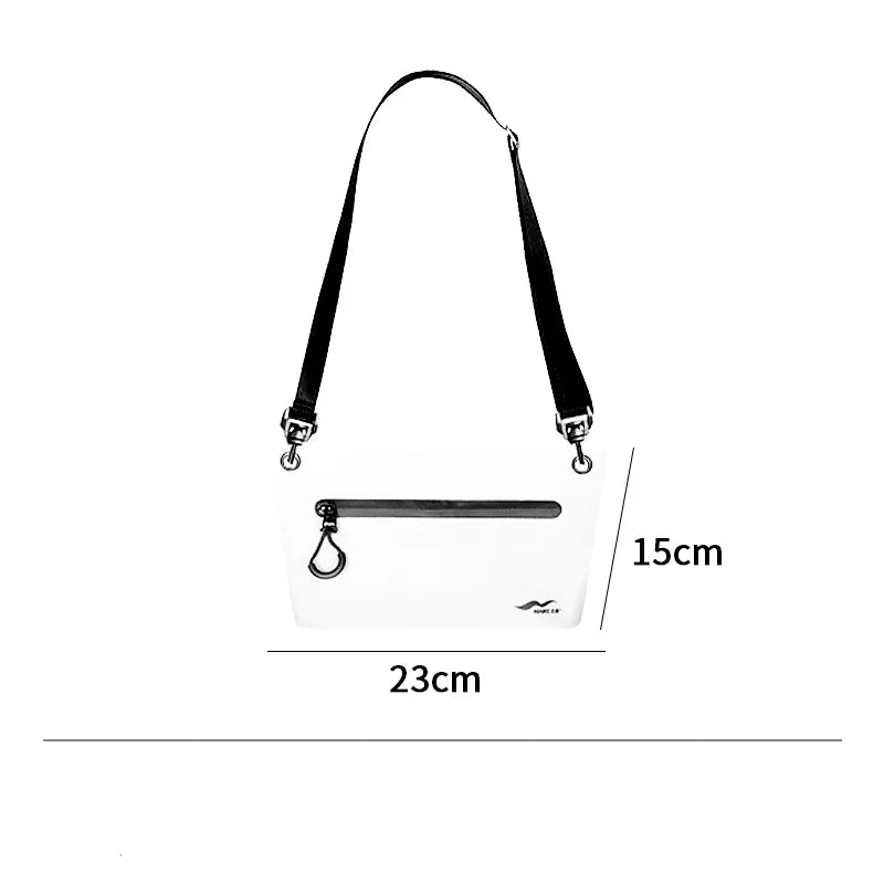 Sac Étanche 2L pour Femme – Sac Bandoulière PVC Imperméable pour Plage et Natation