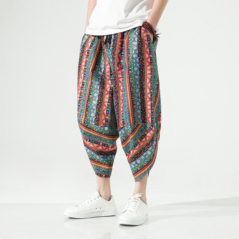 Pantalon croisé Harajuku décontracté