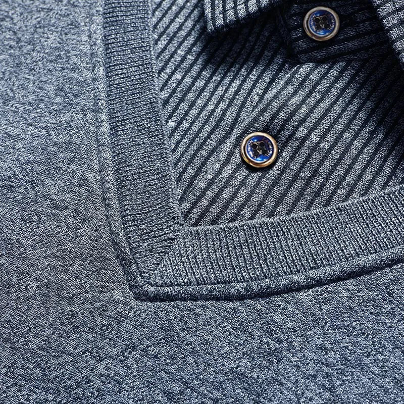 Polo Sans Manche & Chemise à Rayure 2 en 1 Doublure Polaire