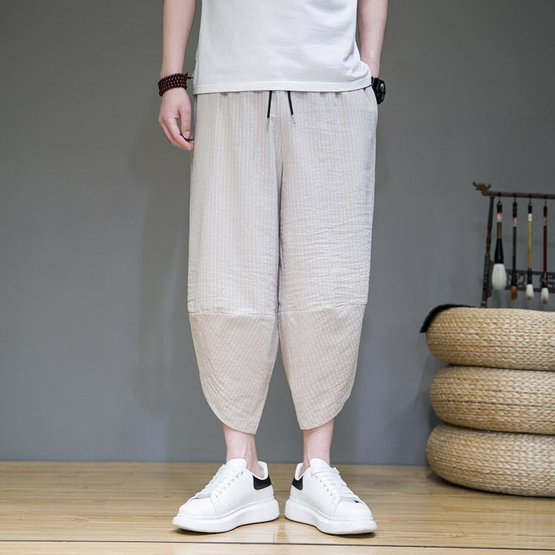 Pantalon croisé Harajuku décontracté