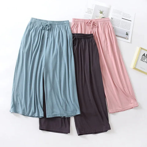 Pantalon Jupe Culotte en Modal Léger & Respirant