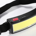 Lampe Frontale LED COB Rechargeable – 3 Modes 800 Lumens