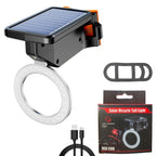 Feu Arrière Vélo LED Solaire Étanche 3 Modes