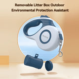 Laisse automatique rétractable pour Chien avec mini boîte