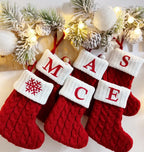Chaussette de Noël à Suspendre avec Initiale