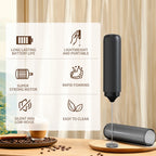 Mousseur à Lait Électrique Smart Pro Rechargeable
