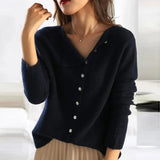Cardigan à maille pour Femme - Boutons déstructurés