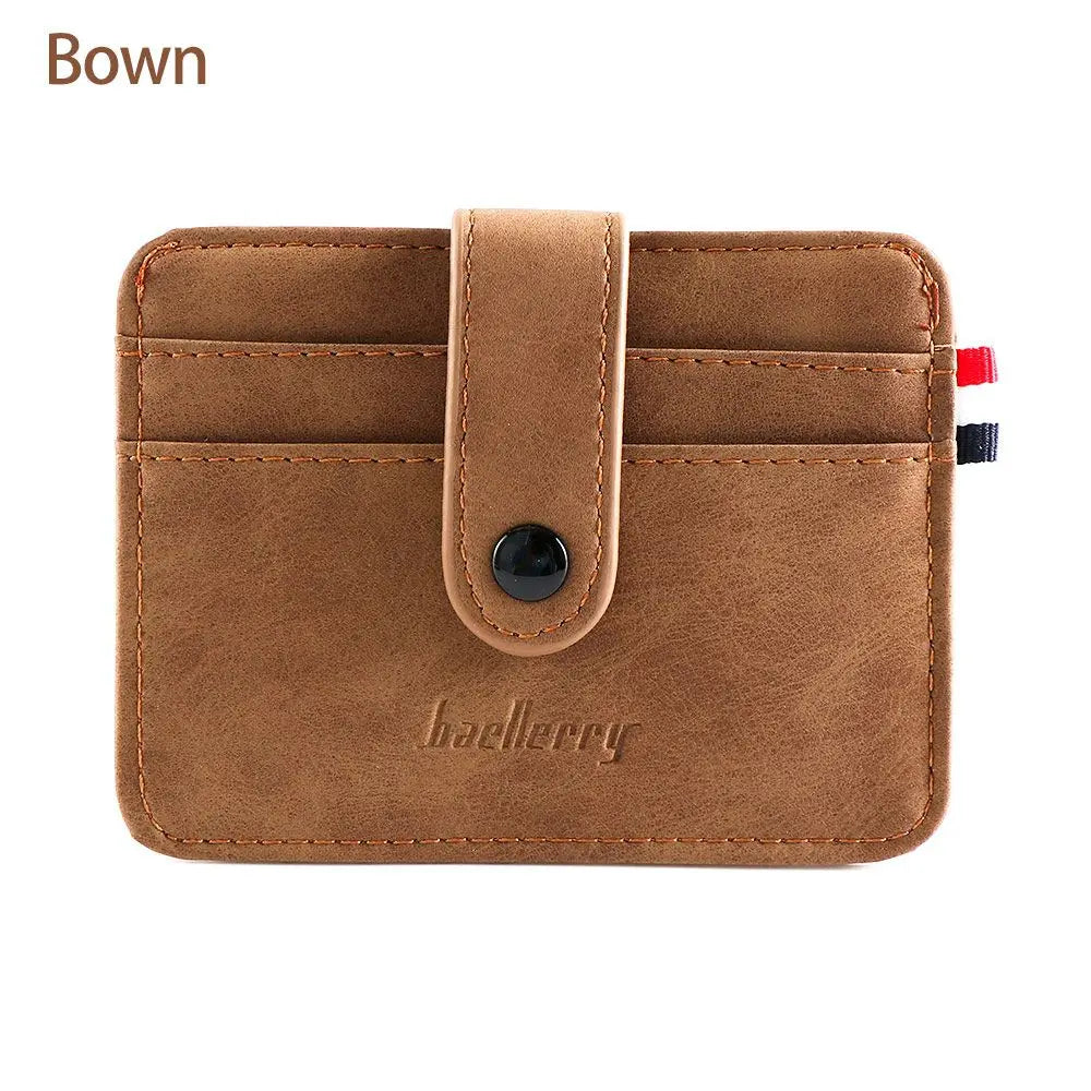 Porte-Cartes FRENCHY en Cuir PU
