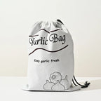 Sac de Conservation pour Légumes Réutilisable – Pour Pommes de Terre, Oignons & Ail – En Toile avec Cordon & Fermeture Éclair