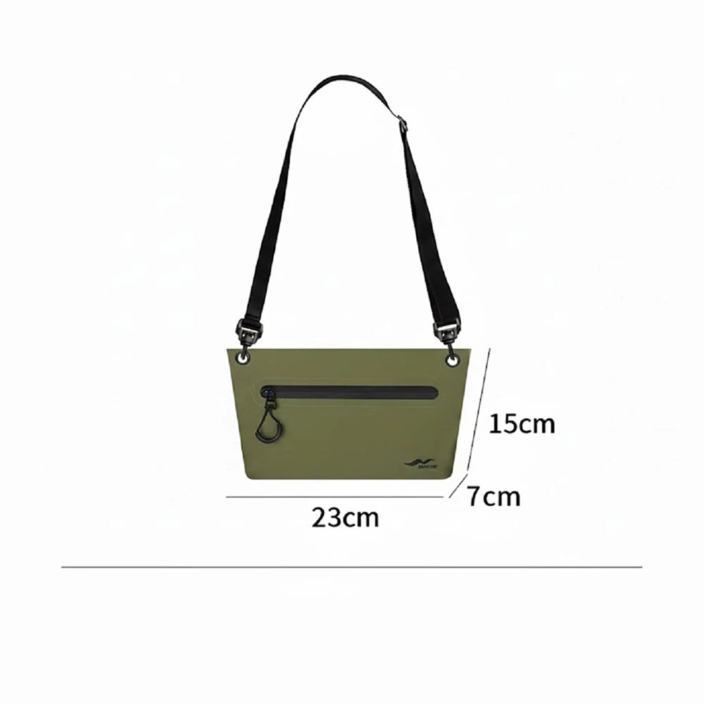 Sac Étanche 2L pour Femme – Sac Bandoulière PVC Imperméable pour Plage et Natation