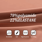 Lot de 4 Culottes sans coutures - respirantes et élastiques