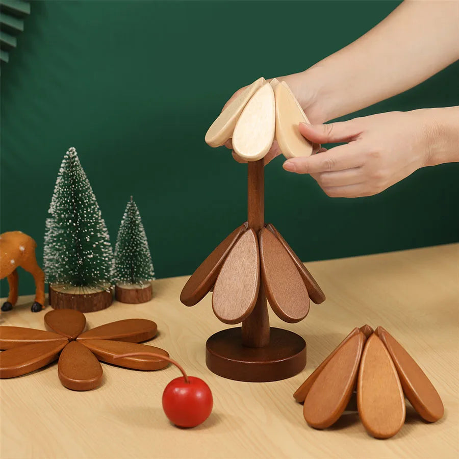 Sapin de Noël Décoratif – Dessous de Plat Anti-Chaleur