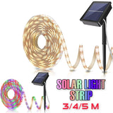 Bandes lumineuses LED solaires étanches