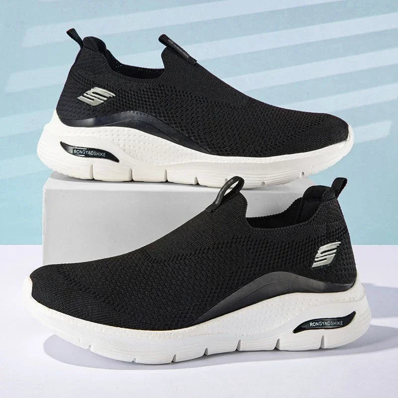 Baskets Slip-On d'Été en Maille Légère - Homme