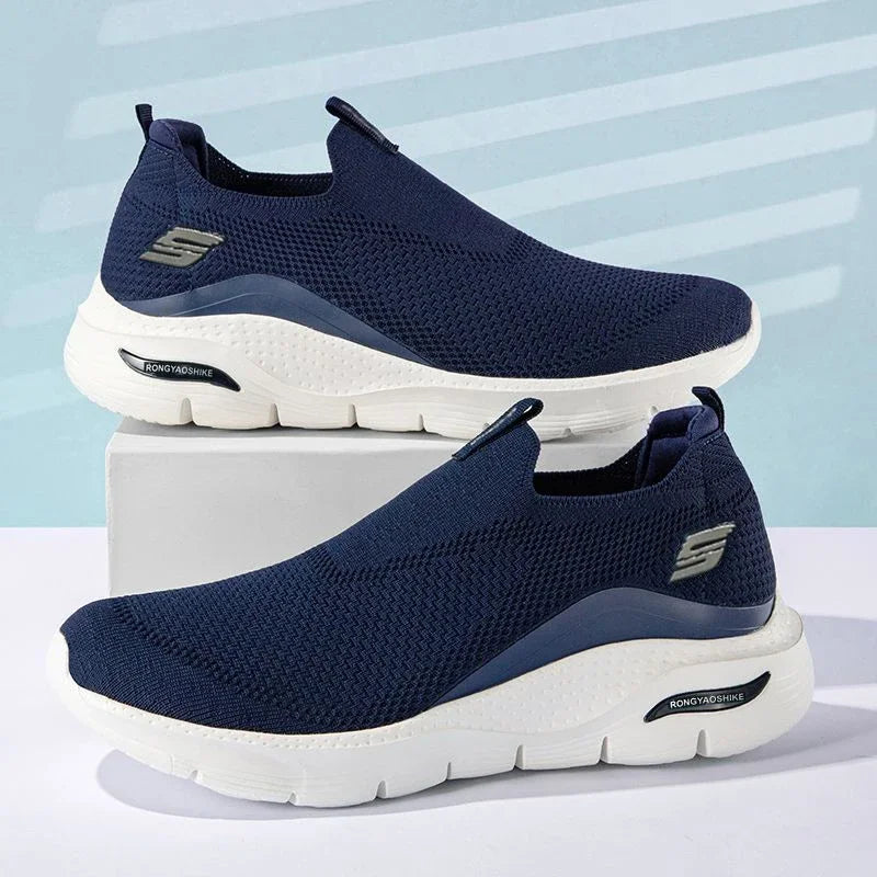 Baskets Slip-On d'Été en Maille Légère - Homme