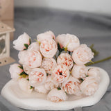 Bouquet Pivoines Fleurs artificielles