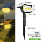 Solar LED Projector for Garden and Outdoor Use