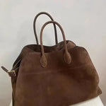 Sac à main grande capacité en Daim