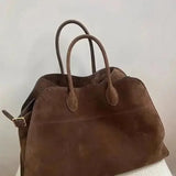 Sac à main grande capacité en Daim