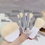Mini Boîte de Pinceaux à Maquillage - 6PCS