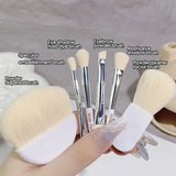 Mini Boîte de Pinceaux à Maquillage - 6PCS