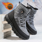 Bottes de Neige à Lacets Automatiques Doublure Polaire - Homme