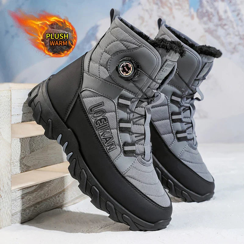 Bottes de Neige Mi-Mollet Imperméables & Doublure Chaude