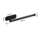 Support Papier Toilette Mural Sans Perçage en Acier Inoxydable - Lot de 2