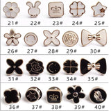 Ensemble de Boutons de Broche en Perles (20 pièces)