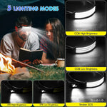 Lampe Frontale 230° Vision Large & Capteur Mouvement