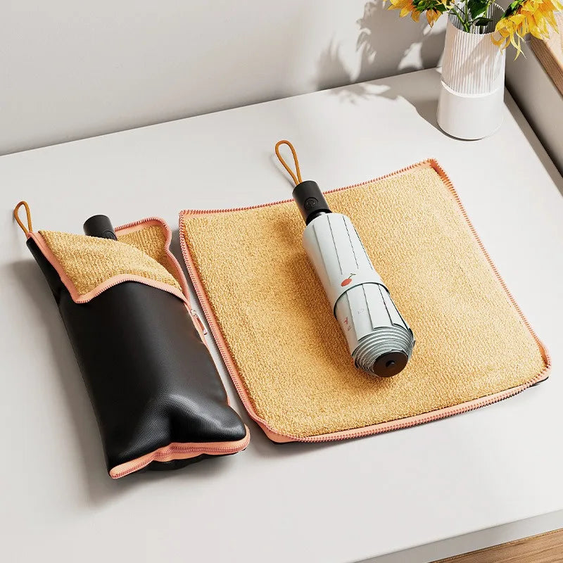 Pochette Absorbante Anti-gouttes pour Parapluie