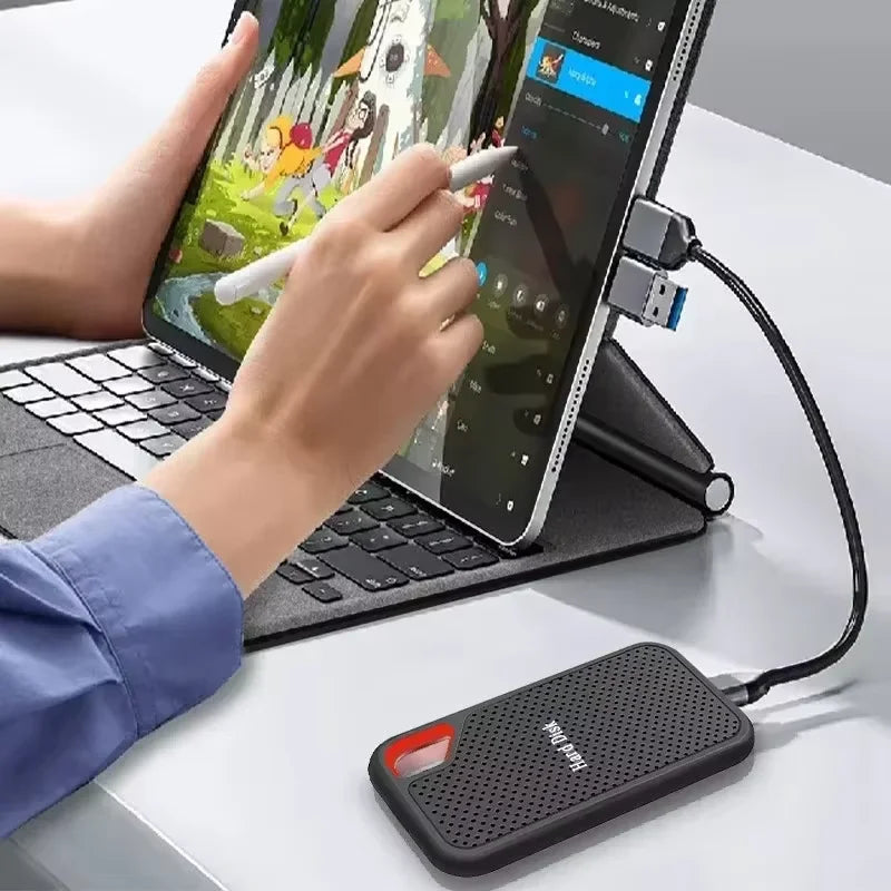 Disque Dur Externe SSD Haute Vitesse USB 3.1 - Jusqu'à 2TO