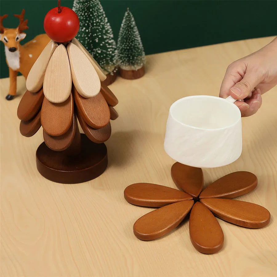 Sapin de Noël Décoratif – Dessous de Plat Anti-Chaleur