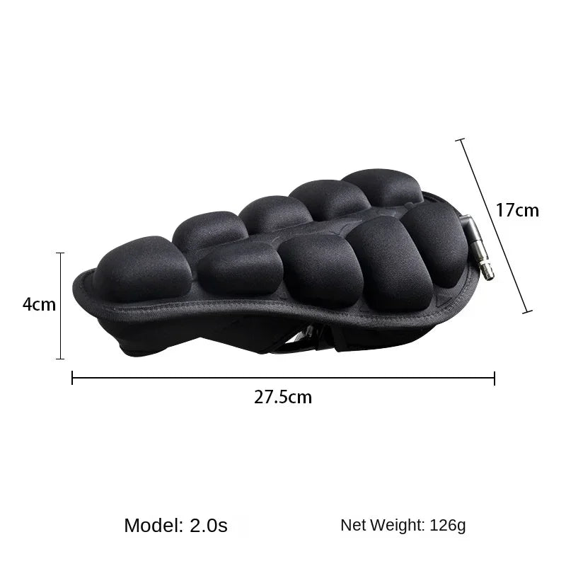 Housse Selle de Vélo Gonflable 3D
