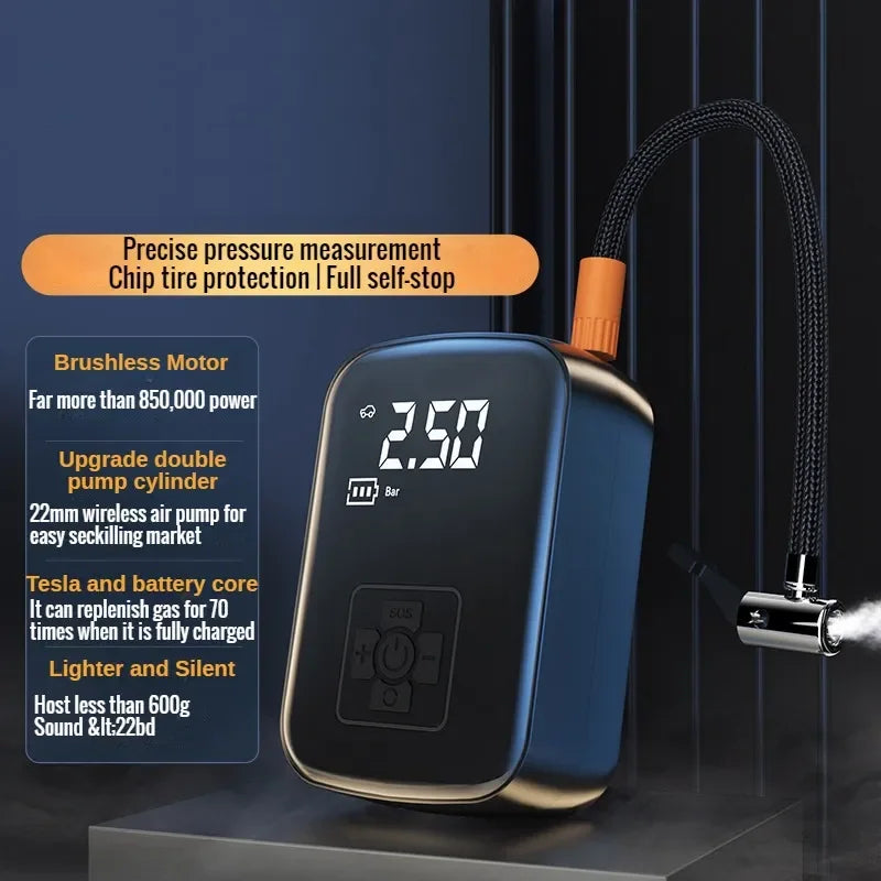 Mini compresseur d'air portable rechargeable