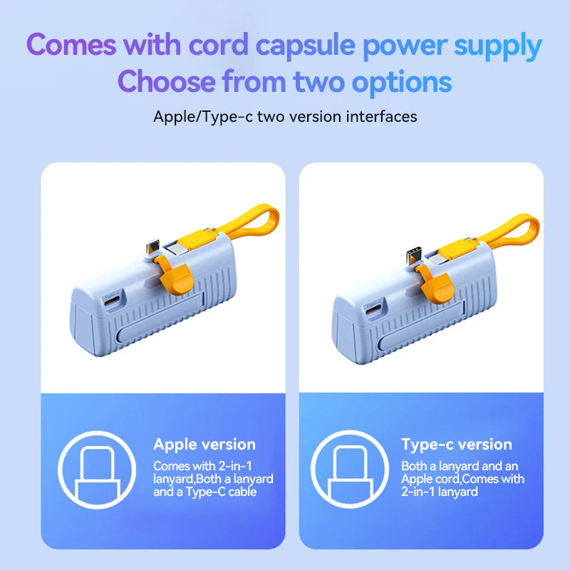 Mini Batterie externe magnétique - Jusqu'à 30000mAh !